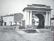 Омские ворота (фото начала ХХ века)